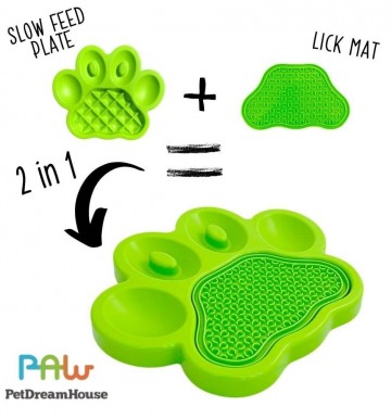 Paw Food & Lick Groen