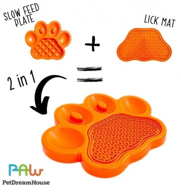 Paw Food & Lick Oranje