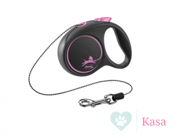 Rollijn Flexi Black Design Cord Roze XS