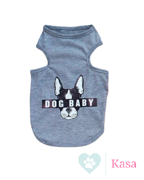 Dogbaby Shirt Bully Grey