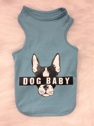 Dogbaby Shirt Bully Blue 1