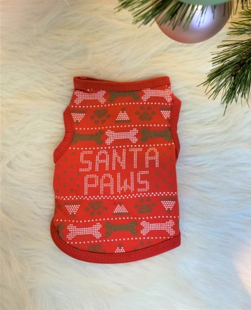 Shirt Santa Paws