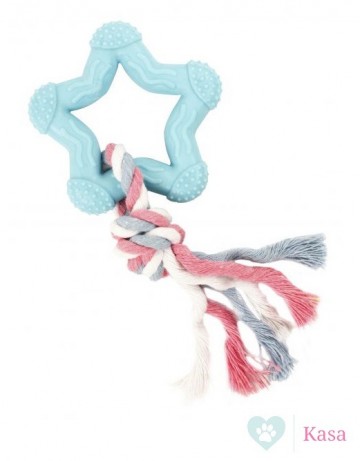 Little Rascals Bijtring Ster Blauw