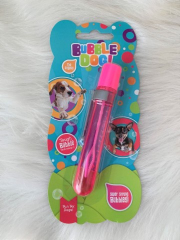 Bubble Dog Hand Bellenblaas Roze