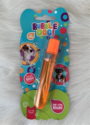 Bubble Dog Hand Bellenblaas Oranje