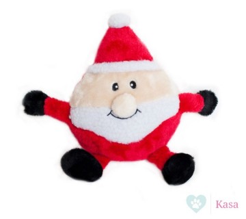 ZippyPaws Holiday Brainey Santa