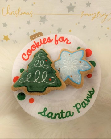P.L.A.Y. Christmas Eve Cookies Merry Woofmas