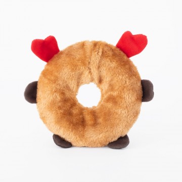 ZippyPaws Holiday Donutz Buddies Reindeer Achterkant