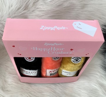 ZippyPaws Wine Three Pack Love Cadeauverpakking