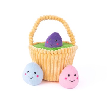 ZippyPaws Burrow Easter Egg Basket