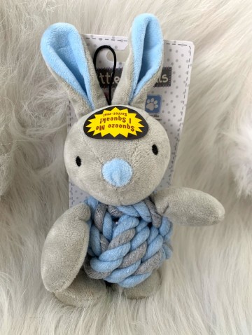 Knottie Bunny Blauw Happy Pet
