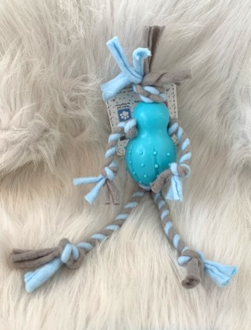 Flostouw Pop Blauw met Fleece