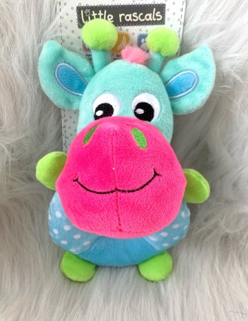 Pluche Speelring Koe