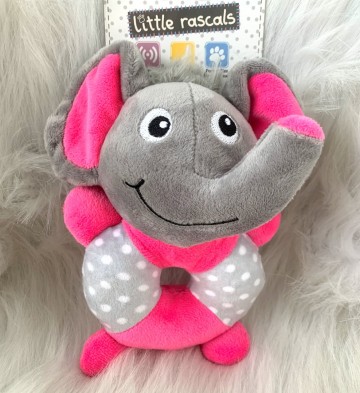 Pluche Speelring Olifant