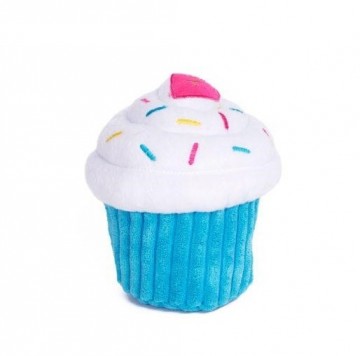 ZippyPaws Birthday Cupcake Blue