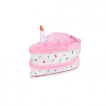 ZippyPaws Birthday Cake Pink