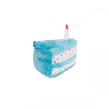 ZippyPaws Birthday Cake Blue Glazuur