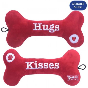 Lulubelles Power Plush Hugs & Kisses Bone Double Sided