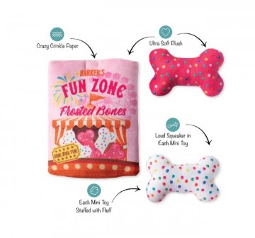 Fun Zone Bones Burrow PetShop Squeakers