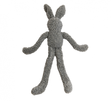 Velveties Konijn Grijs