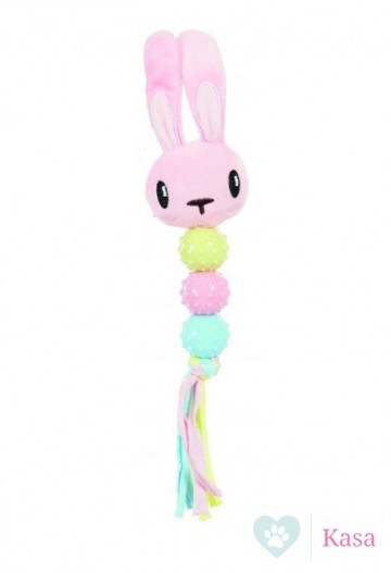 Zolux Puppy Plush Ratel Konijn Roze