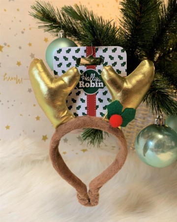 Happy Pet Diadeem Gouden Gewei