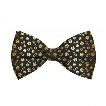 Xmas Bow Tie Golden Paws Bones