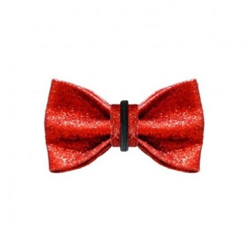 Milk & Pepper Bow Tie Stardust Red Back