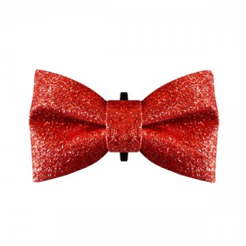 Milk & Pepper Bow Tie Stardust Red