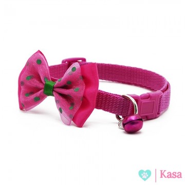 Halsband Puppy Dots Pink