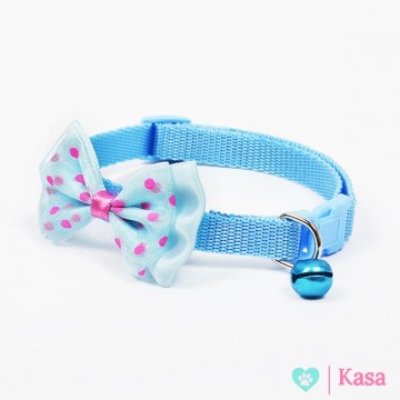 Halsband Puppy Dots Blue