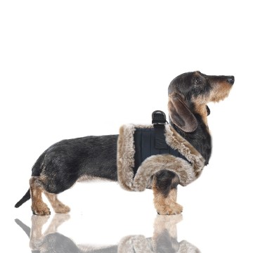 Milk & Pepper Hondentuig Yuri Marine Fur Hond