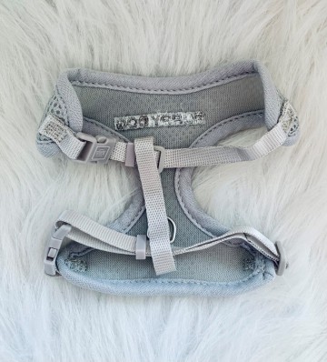 Trixie Junior Puppytuig Lichtgrijs Achterkant