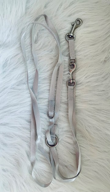 Trixie Junior Puppytuig Lichtgrijs Riem