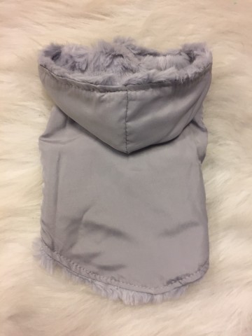 Fluffy Vestje Grey 4