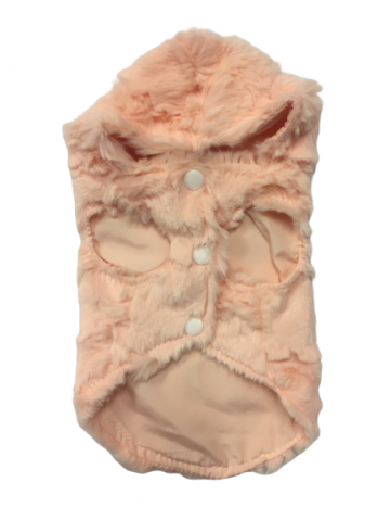 Fluffy Vestje Peach 1