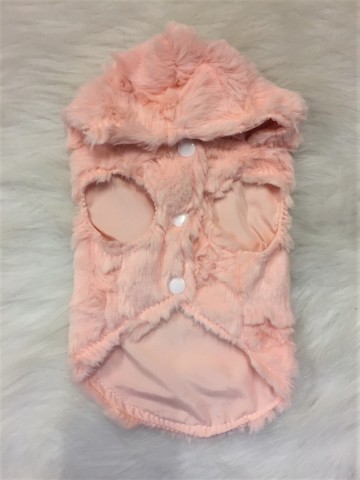 Fluffy Vestje Peach 3