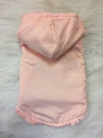 Fluffy Vestje Peach 4