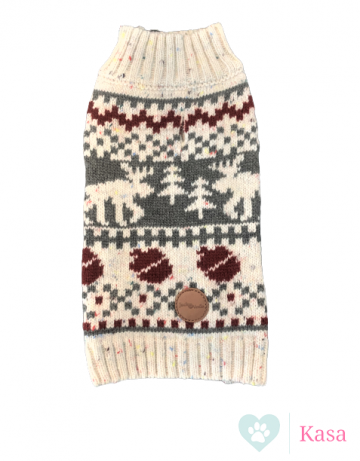 JV Dogwalk Wintertrui Beige