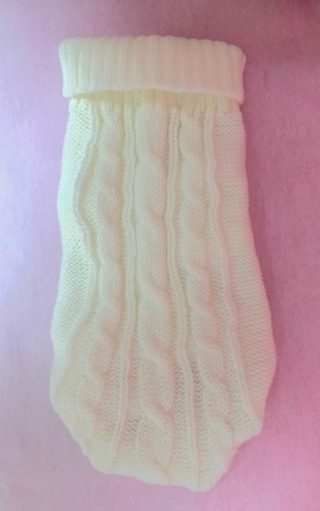 Kabeltrui Off-White Voorkant