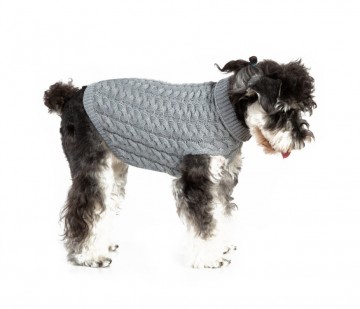 Knitted Sweater Grey Hond
