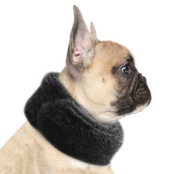 Milk & Pepper Tanya Nekwarmer Hond Zijkant