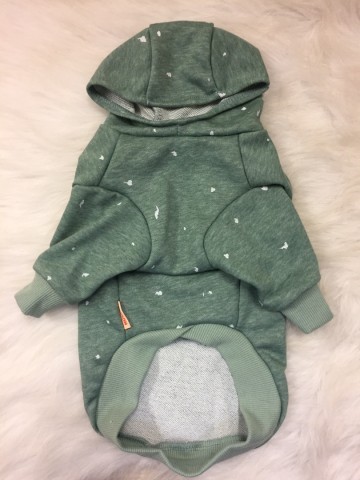 Hoodie Flake Green 2