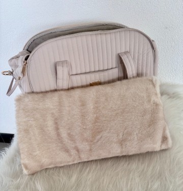 Milk & Pepper Hondentas Kamila Uitneembaar Kussen