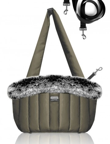 Milk & Pepper Hondentas Nanouk Kaki