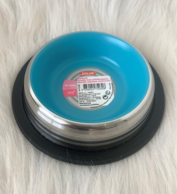 Zolux Voer-Drinkbak Meranda Blauw Binnenkant