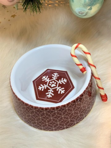 Petbrands Kerst Voerbak Binnenkant