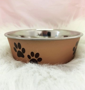 Loving Pets Bella Bowl Champagne Koper