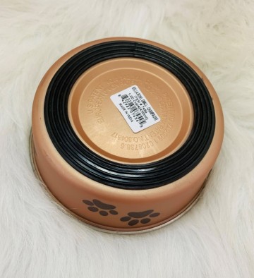 Loving Pets Bella Bowl Champagne Anti Slip